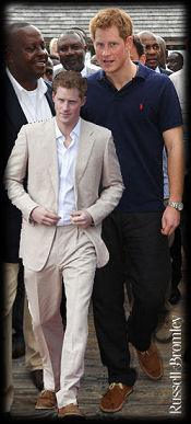 Prince Harry Russell & Bromley desert boots